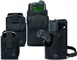 Black Mobilis ARM BAND mobile phone case designed for 4-6 inch devices, featuring a secure pocket, adjustable strap, and durable material for active use.