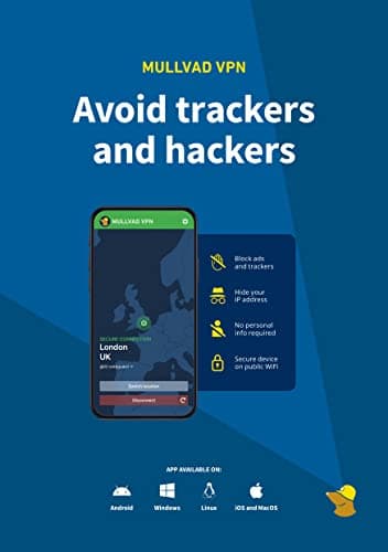 Mullvad VPN | 5 Devices for 6 Months | Protect Your Privacy with Easy-To-Use Security VPN Service - image 2