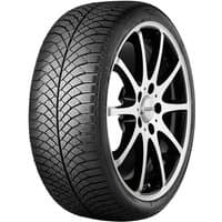 Nankang Cross Seasons AW-6 tire, 205/55 R16 94V XL, with black tread and silver alloy wheel.