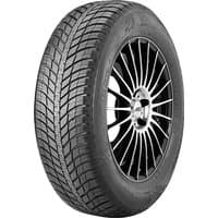 Nexen N blue 4 Season tire, 215/70 R16 100H, black with detailed tread pattern and sleek sidewall design.