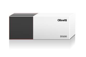Yellow Olivetti B0898 drum kit box, designed for D-Color MF 3000, featuring a sleek design with a prominent Olivetti logo and clear product labeling.