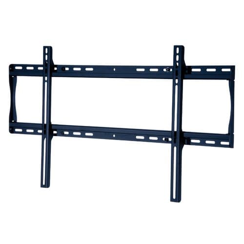 Black Peerless SF660P TV mount designed for 80" TVs, featuring a sturdy metal construction with adjustable brackets and multiple mounting holes for secure installation.