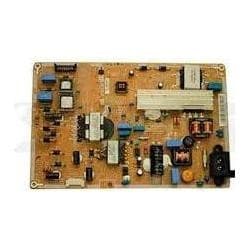 Samsung DC VSS-PD circuit board featuring a beige base with various capacitors, resistors, and connectors in blue, black, and silver, designed for electronic applications.