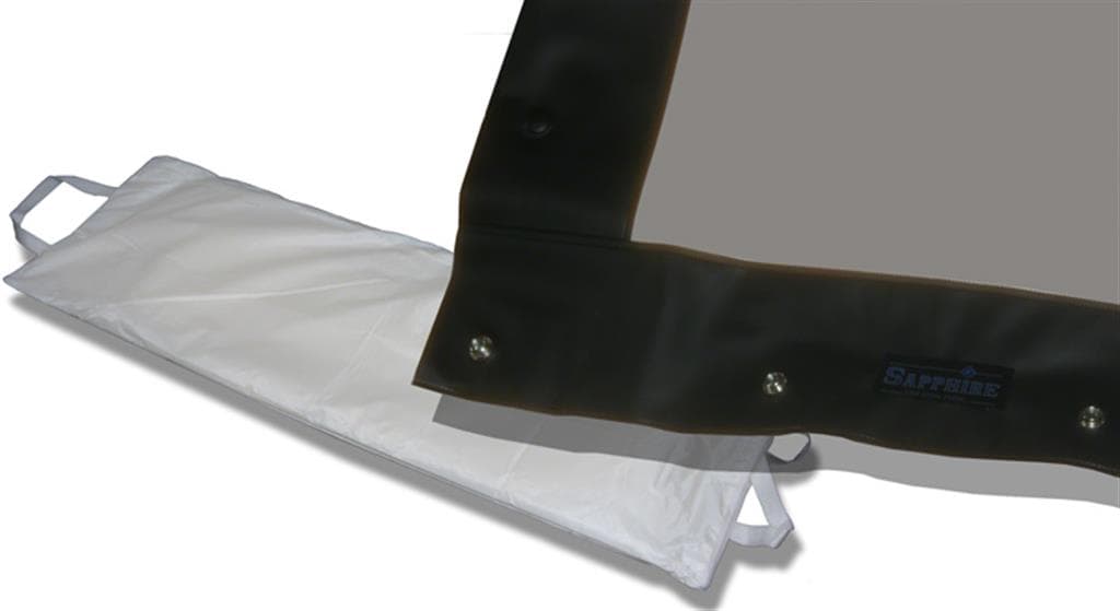 Sapphire AV SFFS244RPFABRIC projection screen material Rear PVC Grey - image 2