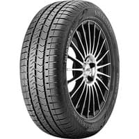 Black Vredestein Quatrac 5 tire, 165/70 R13 79T, with detailed tread pattern and sleek sidewall design.