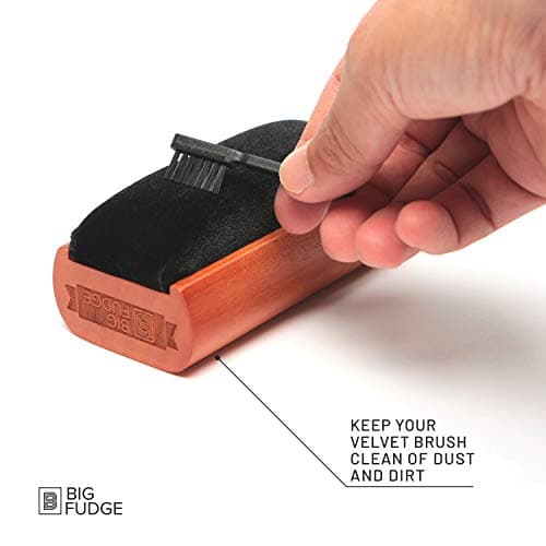 Big Fudge Vinyl Cleaning Kit - 4-in-1 Record Cleaner for Vinyl Kit Includes Ultra-Soft Velvet Brush Vinyls Record Cleaner Liquid Stylus Brush and Storage Pouch - Pro Records Care - image 5