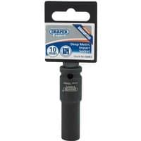 Expert HI-TORQ 6 Point Deep Impact Socket, 3/8" Sq. Dr.,