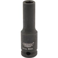 Draper Expert 6 Point Deep Impact Socket 3/8" 8mm - image 2