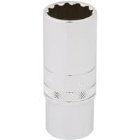 Draper Expert 12 Point Deep Socket 3/8" Drive 19mm - image 2