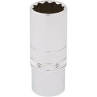 Draper Expert 12 Point Deep Socket 3/8" Drive 19mm - image 3
