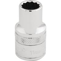 HI-TORQ 12 Point Socket, 1/2" Sq. Dr.,