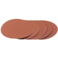 Draper Aluminium Oxide Hook and Eye Sanding Discs, 230mm, 80 Grit (Pack of 5) - image 3