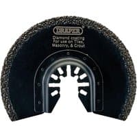 Draper 88mm Diamond Coated Cutting Blade for Multi-Tools - image 2
