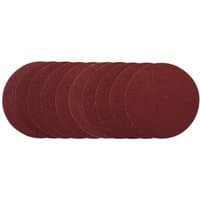 Draper 200mm 40 Grit Sanding Discs (Pack of 10) - image 2