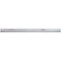 Silver Faithfull feather edge with scale, 2m long, 93mm wide, 25mm thick, featuring measurement markings.