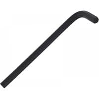 Black Faithfull long arm hexagon key, 12.0mm, with L-shaped design and smooth finish.