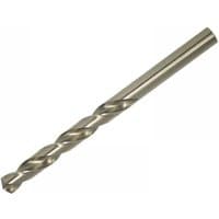 Faithfull 11mm HSS jobber drill bit, silver with spiral flutes, 140mm overall length, 90mm working length.