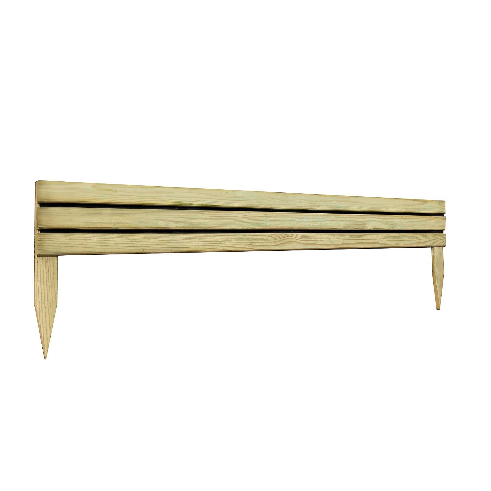 Forest Slatted Edging 1.2m (3 Pack) - image 5