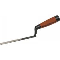Tuck pointer tool with a 1/2-inch steel blade and a brown Durasoft® handle, branded Marshalltown.