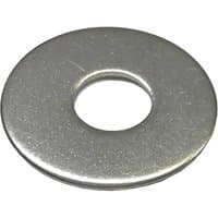 Zinc-plated Penny Repair Washer by Timco, round with a central hole, metallic silver finish.