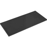 Black rectangular Sealey shadow foam sheet for tool chests, easy peel texture, designed for organizing tools.