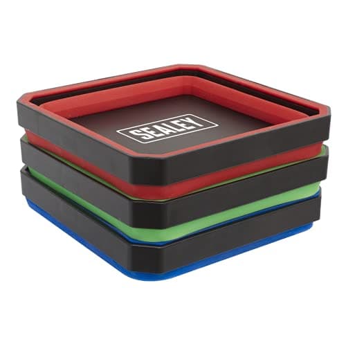 Sealey Collapsible Magnetic Parts Tray Set - image 5