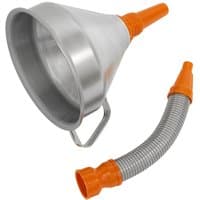 Sealey Metal Funnel with Flexible Spout & Filter 200mm - image 4