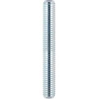Threaded zinc bar, M10 x 300mm, silver, cylindrical, with visible threading, part of a 10-piece bundle by TIMCO.