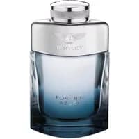 Bentley For Men Azure Eau De Toilette 100ml, silver cap, gradient blue glass bottle with Bentley logo.