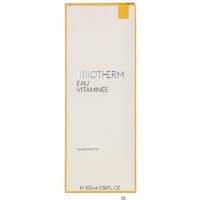 Biotherm Eau Vitaminee Eau de Toilette Spray 100 ml in a sleek white box with gold accents and minimalist design.