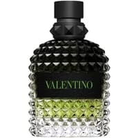 Valentino Uomo Born In Roma Green Stravaganza Eau De Toilette in studded black-to-green gradient bottle, 100ml.