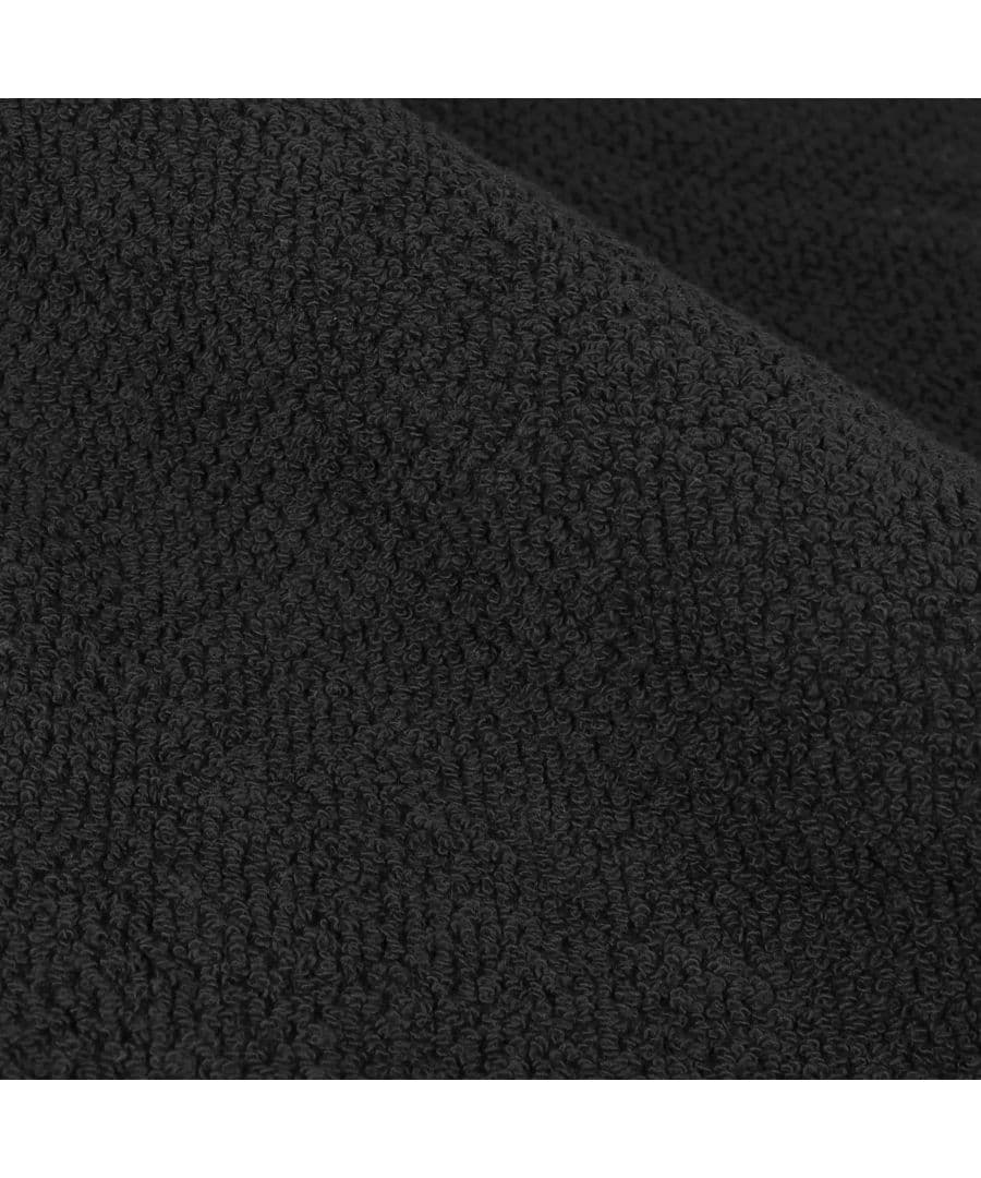 furn. Textured Cotton Black Bath Sheet - image 2