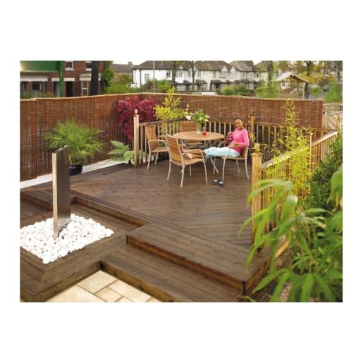 Treated Timber Decking Board 35mm x 148mm x 4.8m (Finished Size 32mm x 144mm x 4.8m) - image 2