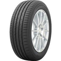 Toyo Proxes Comfort tire, 215/70 R16 100V, with sleek black tread and silver alloy wheel.