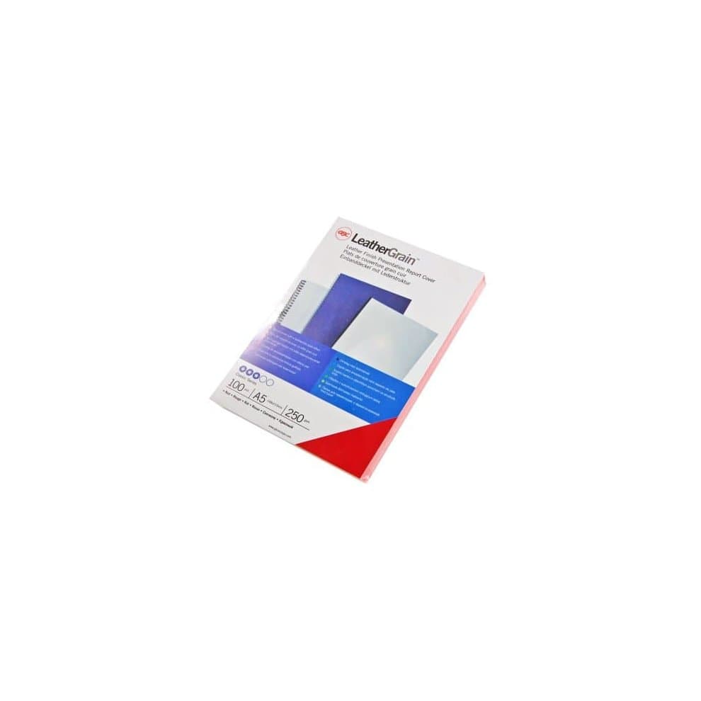 GBC Binding Cover A5 Leather Grain 250gsm - image 5