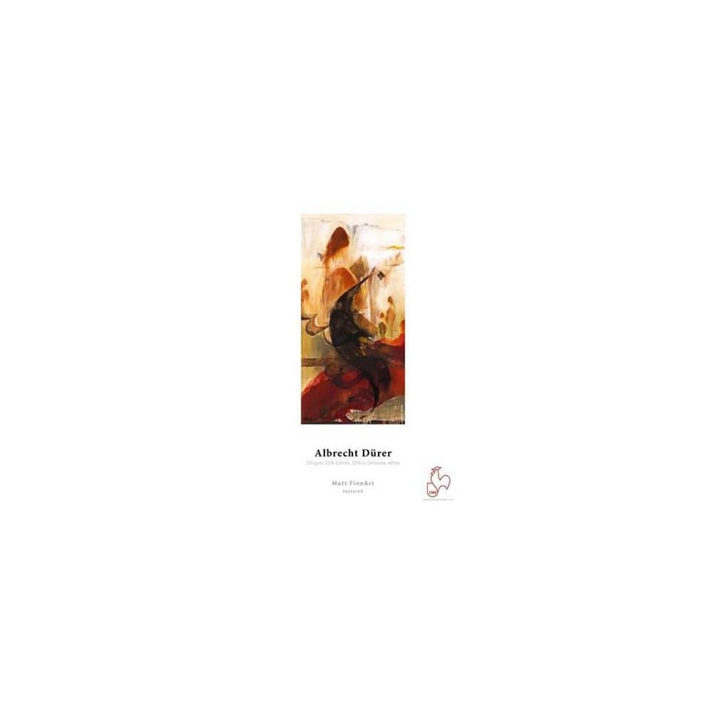 Hahnemuehle Albrecht Durer 210 A3P paper pack, featuring a textured surface, off-white color, and a prominent logo, designed for fine art and high-quality printing.