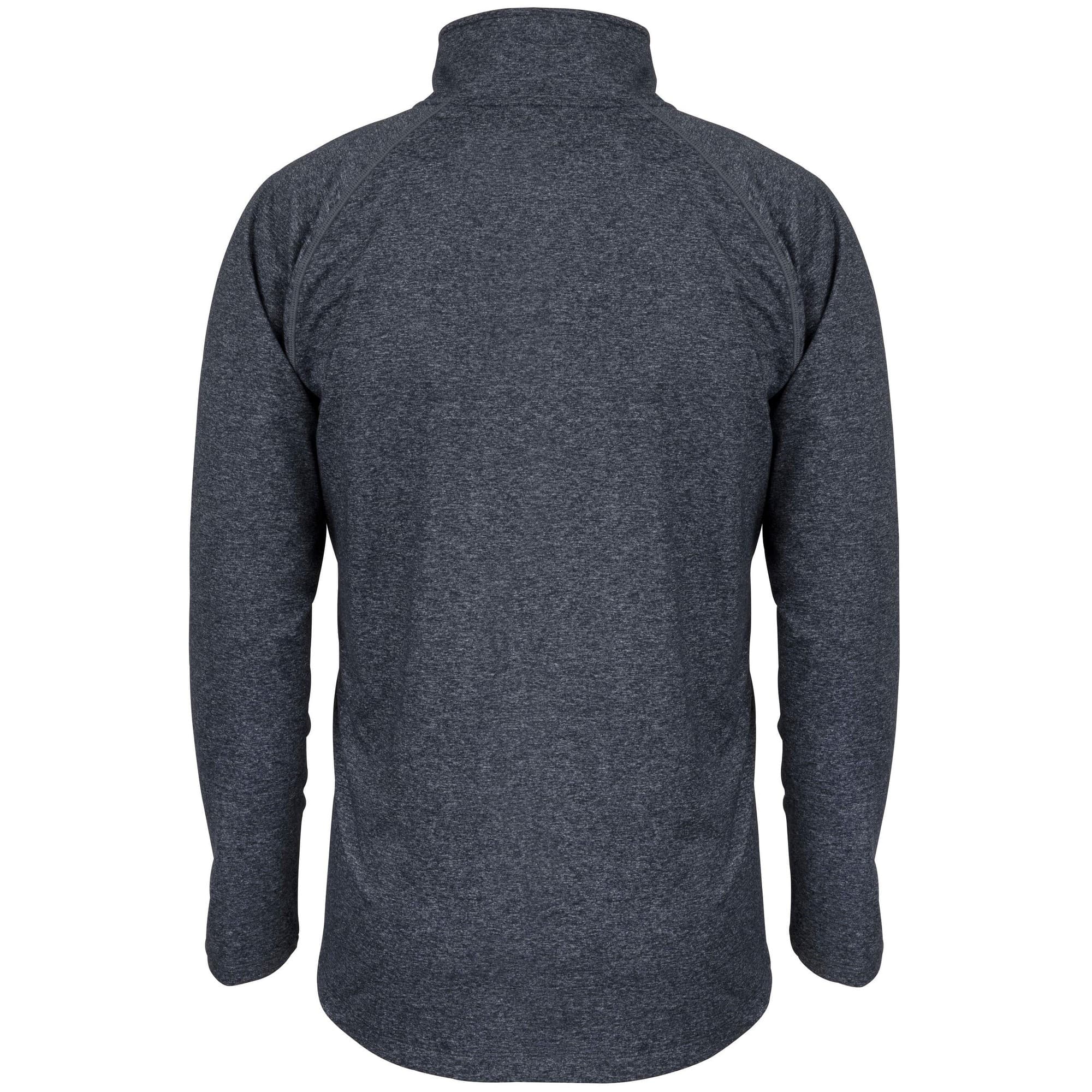 Black mid-layer jacket by Gray-Nicolls, featuring a high collar, long sleeves, and a lightweight, textured fabric suitable for athletic wear.