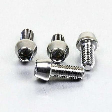 Pro-Bolt stainless steel front brake and clutch reservoir mount bolt kit featuring four gold-colored bolts with hexagonal heads and a polished finish.