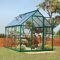 6' x 6' Palram Canopia Hybrid Polycarbonate Greenhouse