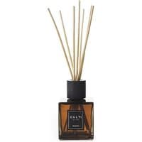 Amber glass bottle with black label, wooden reeds, and black cap, Culti Tessuto Decor Musk Diffuser 250 ml.