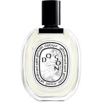 Clear oval bottle of Diptyque Do Son Eau de Toilette with black cap and elegant label design.