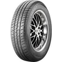 Barum Brillantis 2 tire, 155/80 R13 79T, black rubber with detailed tread pattern and silver rim.