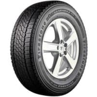 Firestone Vanhawk 2 Winter Evo tire, black tread, silver alloy wheel, size 225/65 R16C, 8PR Enliten/EV.