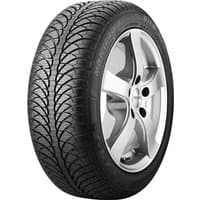 Fulda Kristall Montero 3 tire, 185/60 R15 88T XL, black with intricate tread pattern and silver alloy wheel.