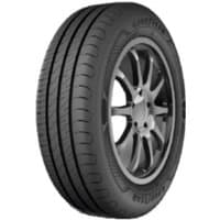 Goodyear EfficientGrip Compact 2 tire, black rubber with tread pattern, size 165/60 R14 75H, sleek design.