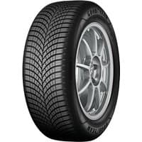 Goodyear Vector 4 Seasons Gen-3 tire, 235/55 R19, black tread with detailed grooves, mounted on a silver alloy wheel.