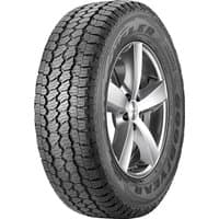 Goodyear Wrangler All-Terrain tire, black with rugged tread pattern, size 245/65 R17 111T XL.