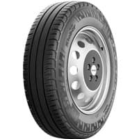 Kleber Transpro 2 tire, 195/70 R15C size, black tread with sidewall text, mounted on a silver metal rim.