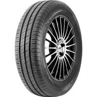 Black Kumho EcoWing ES01 KH27 tire, size 185/55 R15 86H XL, with detailed tread pattern and sidewall branding.