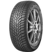 Kumho WinterCraft WP52+ tire, 165/65 R15, black with detailed tread pattern and silver alloy wheel.